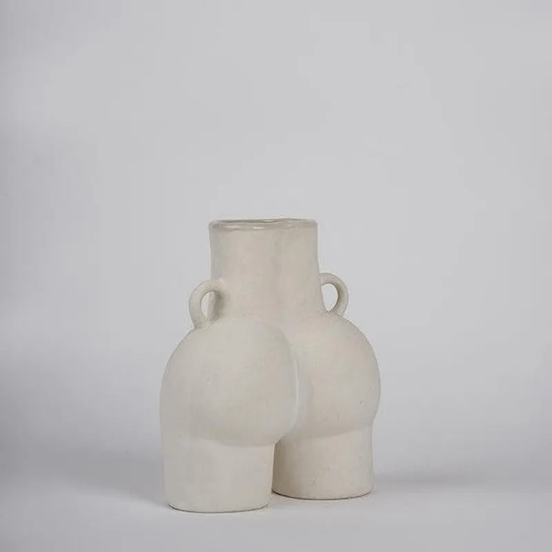 Greek Goddess Vase - White media 6