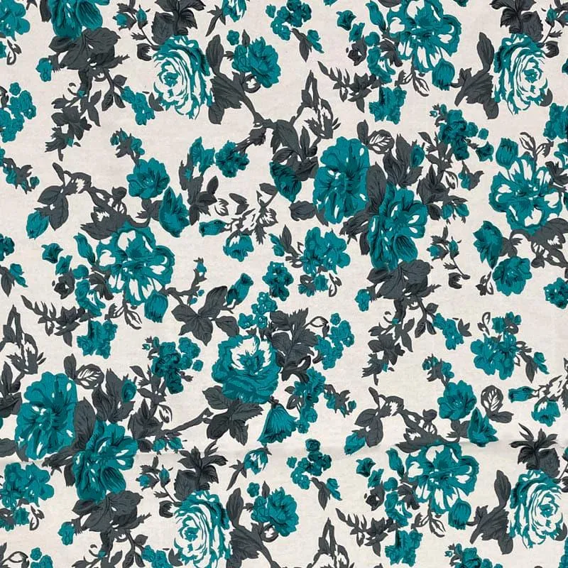 Swayam Delphinium Flora Table Cover media 4
