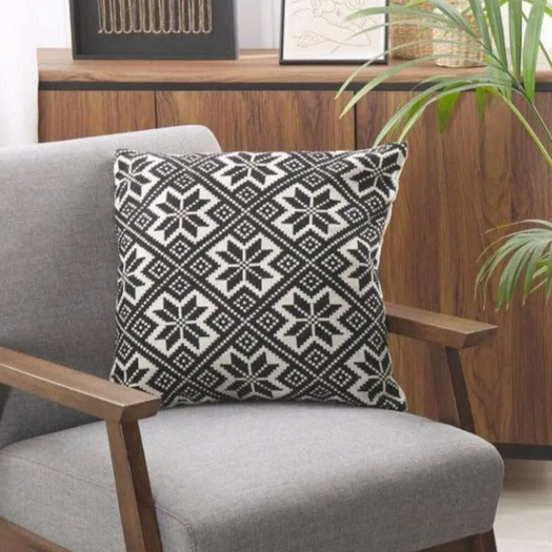 Flovosa Jacquard Printed Cushion Cover media 1