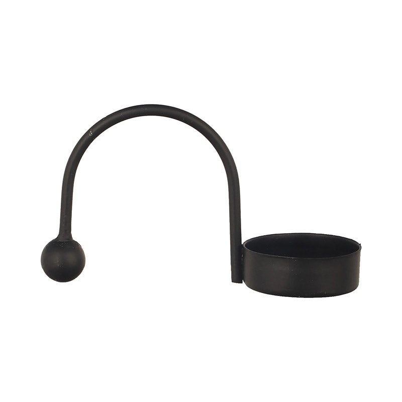 Zuria Tealight Candle Holder (Black) - Set of Four media 4