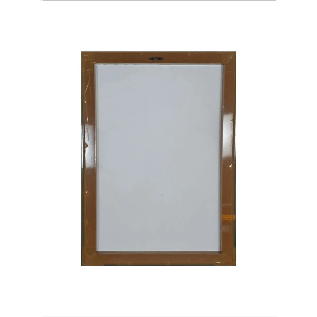 Back view of the framed canvas wall painting