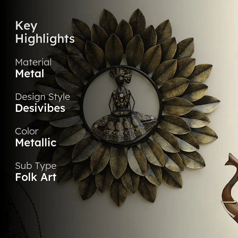 Ember Petals Metal Wall Accent media 2