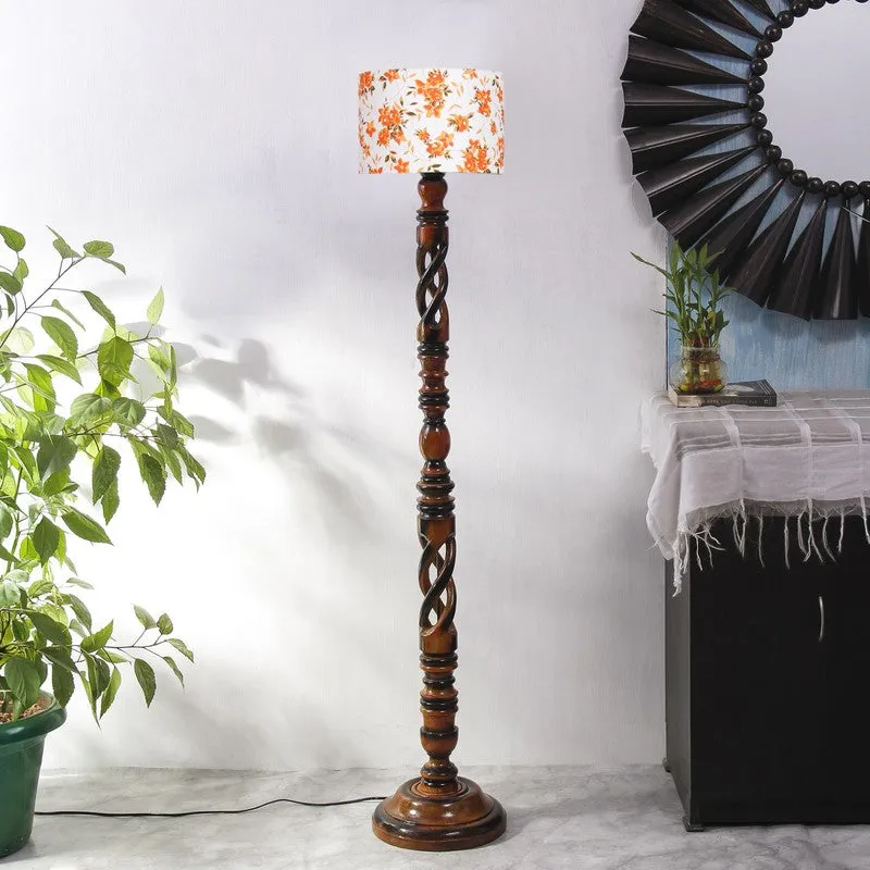 SlateRay Floor Lamp I (Floral) media 3