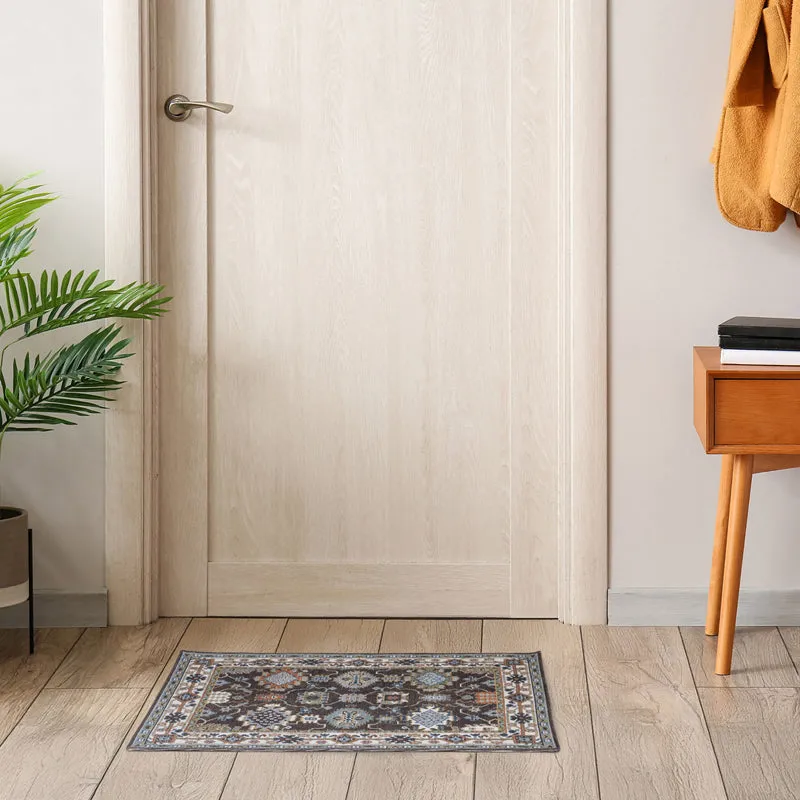 Mirela Cotton Door Mats - Brown media 4