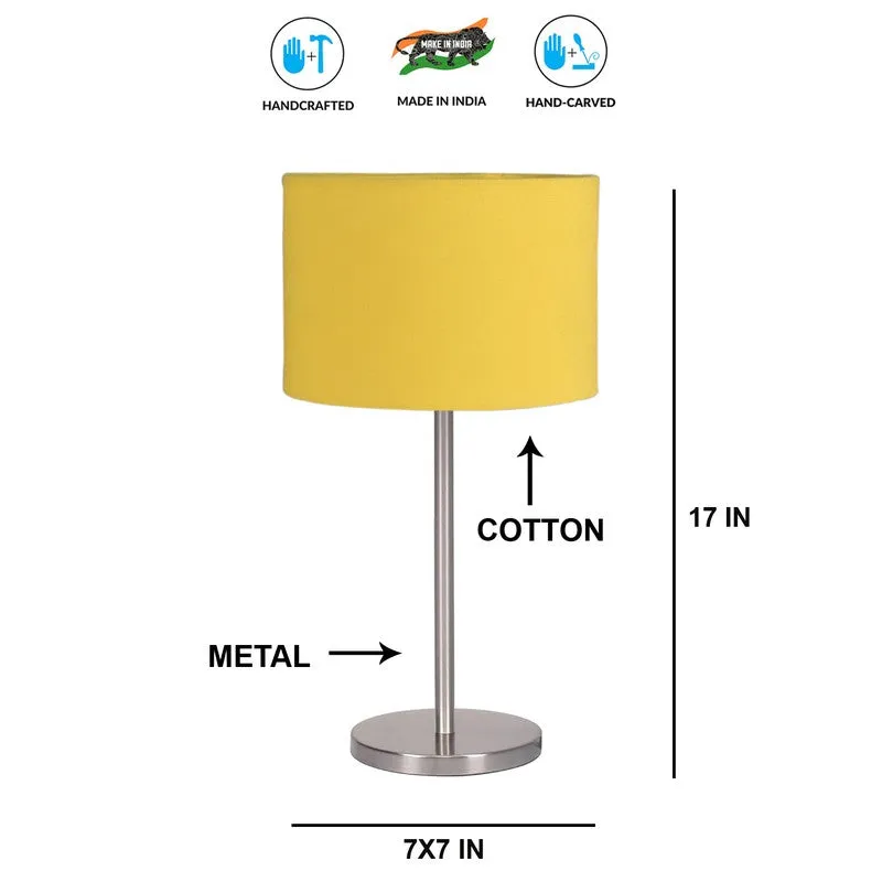 Noctra Nexa Glow Metal Table Lamp - Yellow media 8