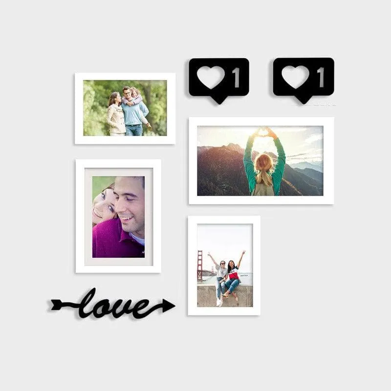Love Lens Photo Frame - Set Of Seven media 3