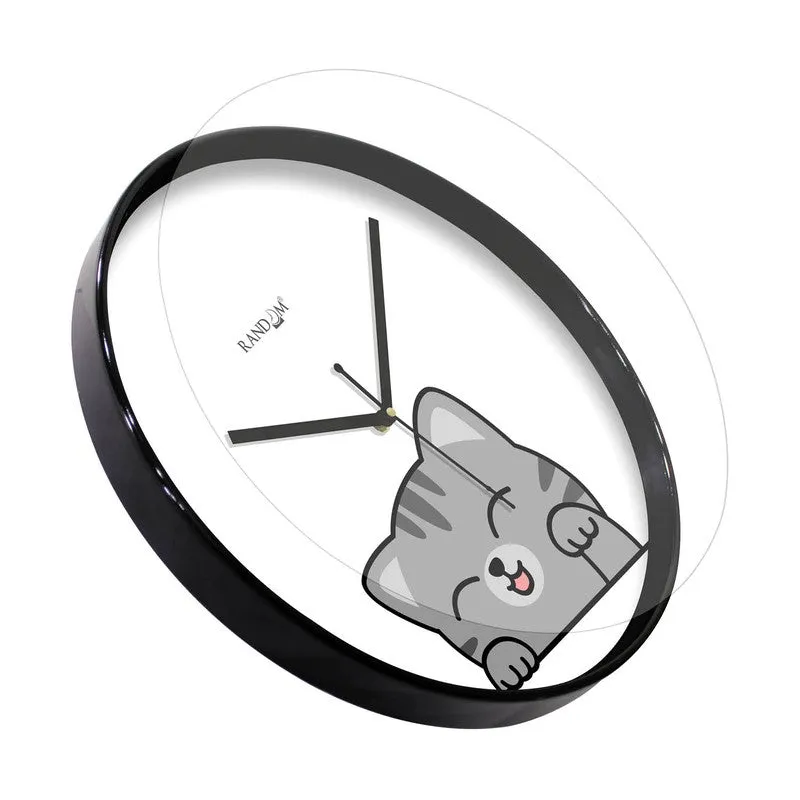 Luna Paws Wall Clock media 7