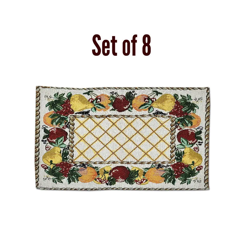Gem Weave Table Mat - Set Of Eight media 5