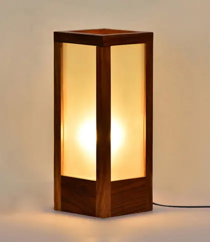 Sheesham Wood · Glass