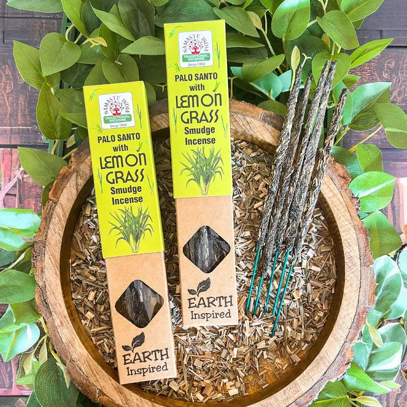 Sugandha Lemongrass Smudge Incense Sticks - Pack Of Two media 1