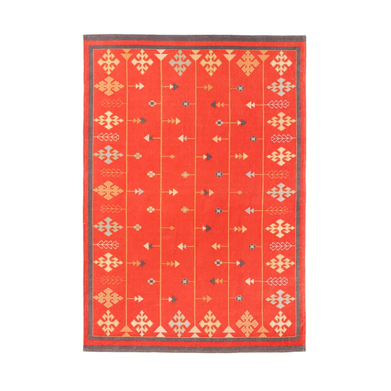 Dhaga Handwoven Cotton Rug media 1