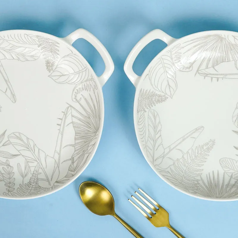 Celene Porcelain Platter - Set of Two media 5