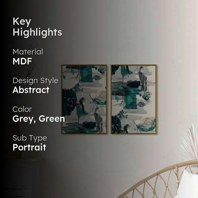 Upside Down Wall Art - Set Of Two media 2