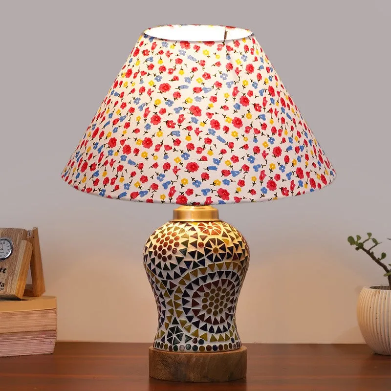 Aurenique Fleura Arbor Wooden Table Lamp - Multicolor media 3