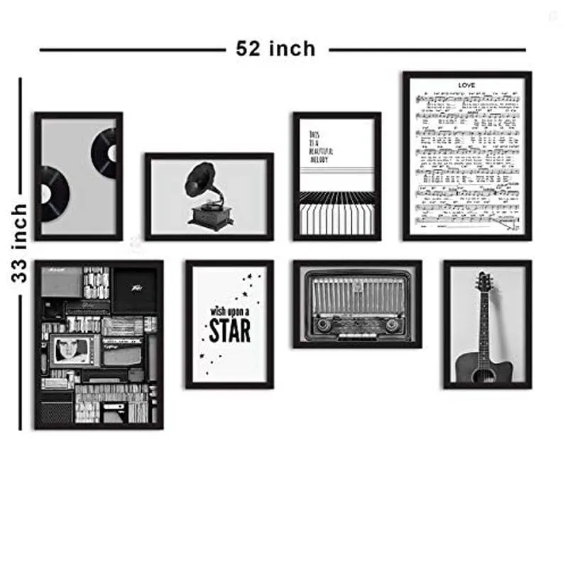 Retro Memories Wall Art - Set Of Eight media 7