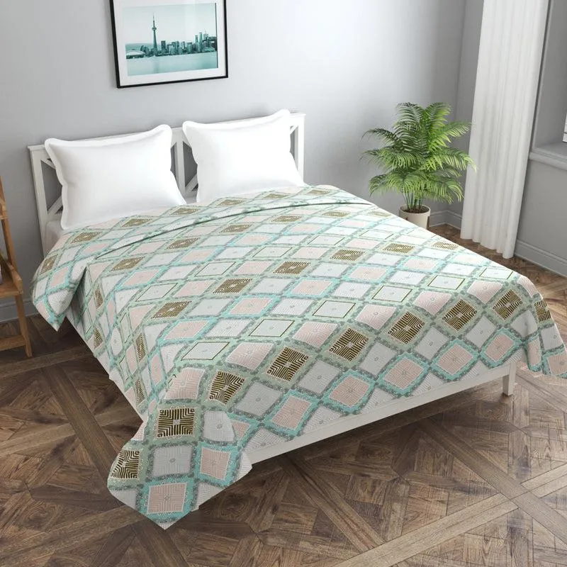 Geometry of Calm Cotton Duvet Cover - 210 TC media 1