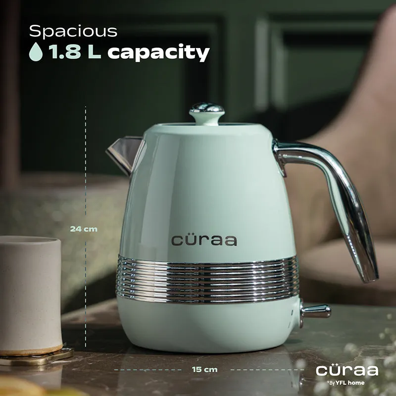 Cüraa By YFL Home Retro Electric Kettle (Green/2000 W) - 1.8 Litre media 9