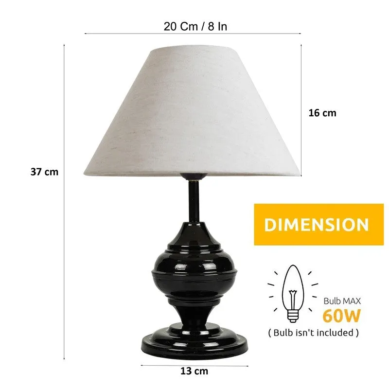 MonoCraft Metal Table Lamp - White media 9