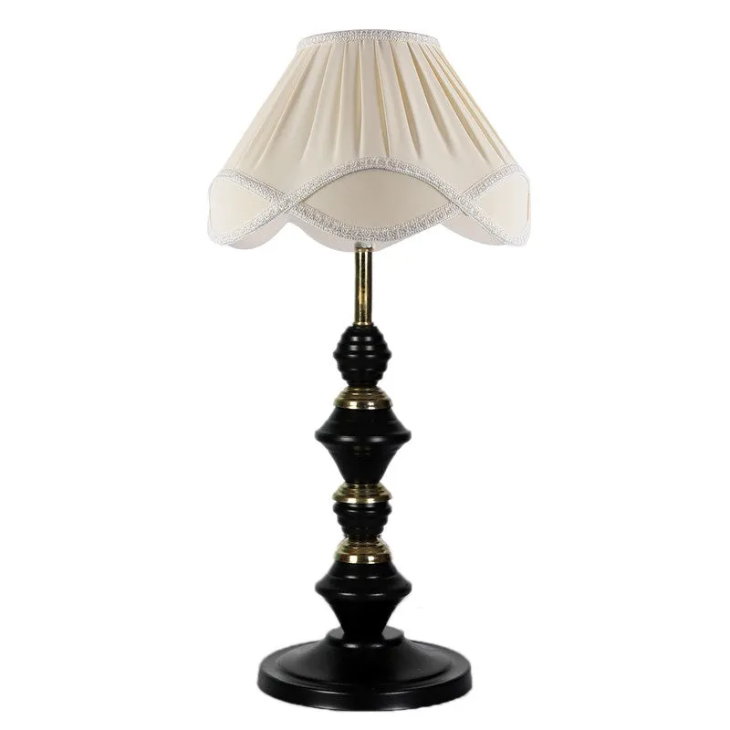 Lumexa Cotton Table Lamp With Iron Base - Ivory media 5