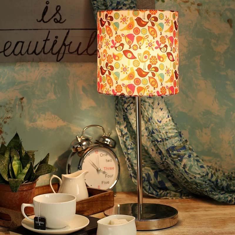 The Symphony Fabric Table Lamp - Multicolor