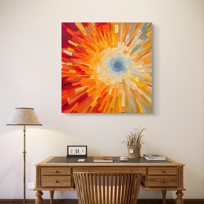 Fireburst Wall Painting