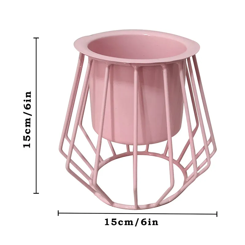Steela Planter (Pink) - Set Of Two media 5