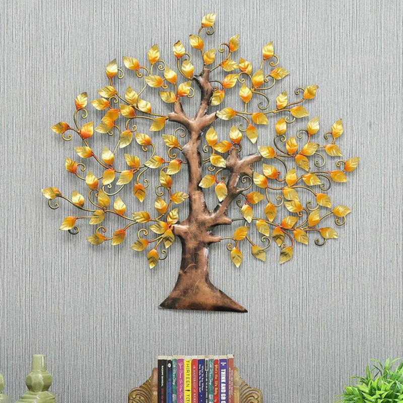 Jewelled Tree Iron Wall Accent