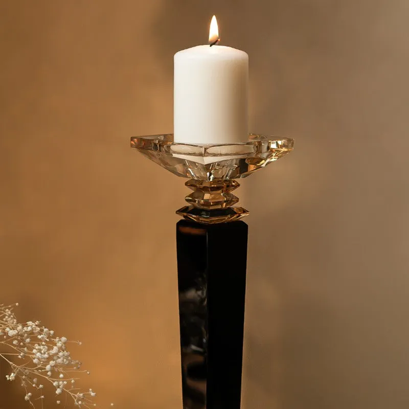 Elegance Crystal Candle Holder - Medium media 5