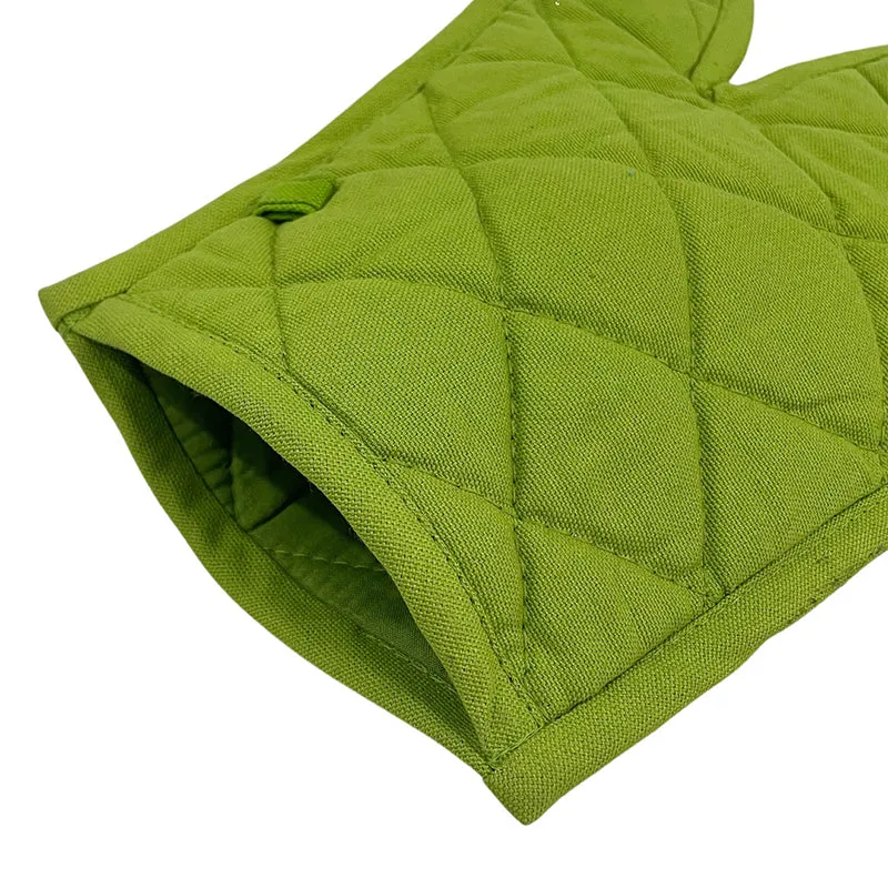 Swayam Garde Kitchen Gloves (Olive Green) - Set Of Two media 4