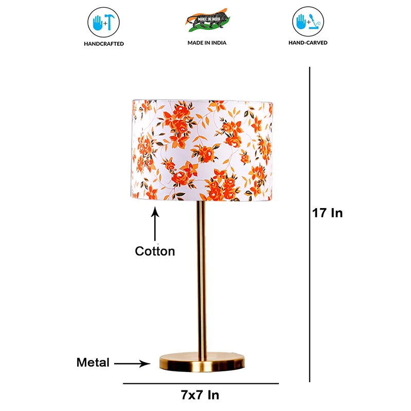 Garden Lights Cotton & Metal Table Lamp - Multicolor media 4