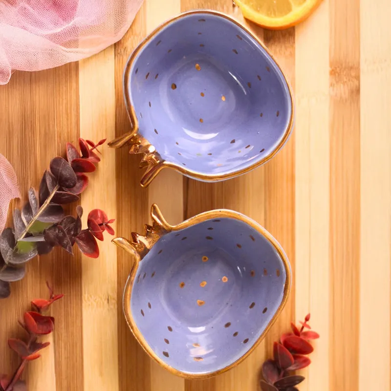 Odetta Ceramic Snack Bowl (Lavender) - 200 mL media 3