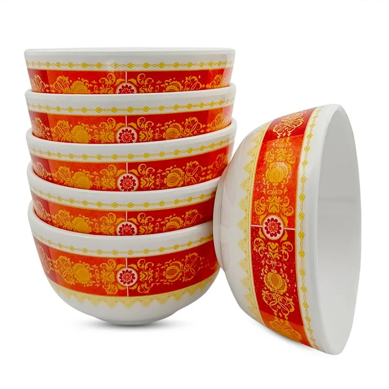 Goldhill Melamine Snack Bowls (200 mL Each) - Set of Six media 6