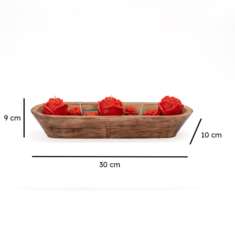 Rose Bath Scented Candle - Rose, Cinnamon media 6