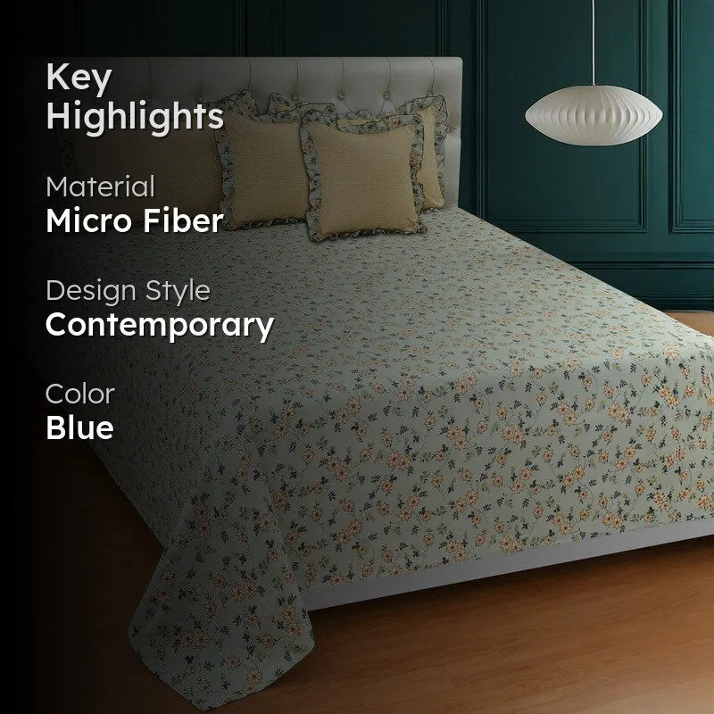 Floral Whirl Bedding Set - Five Piece Set media 2