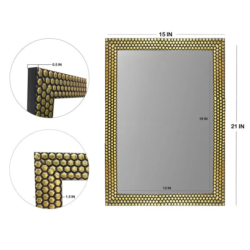 Naturae Wall Mirror With MDF Frame media 7