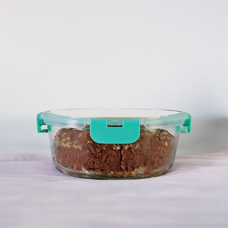 Crusade Round Glass Container - 930 ML media 3