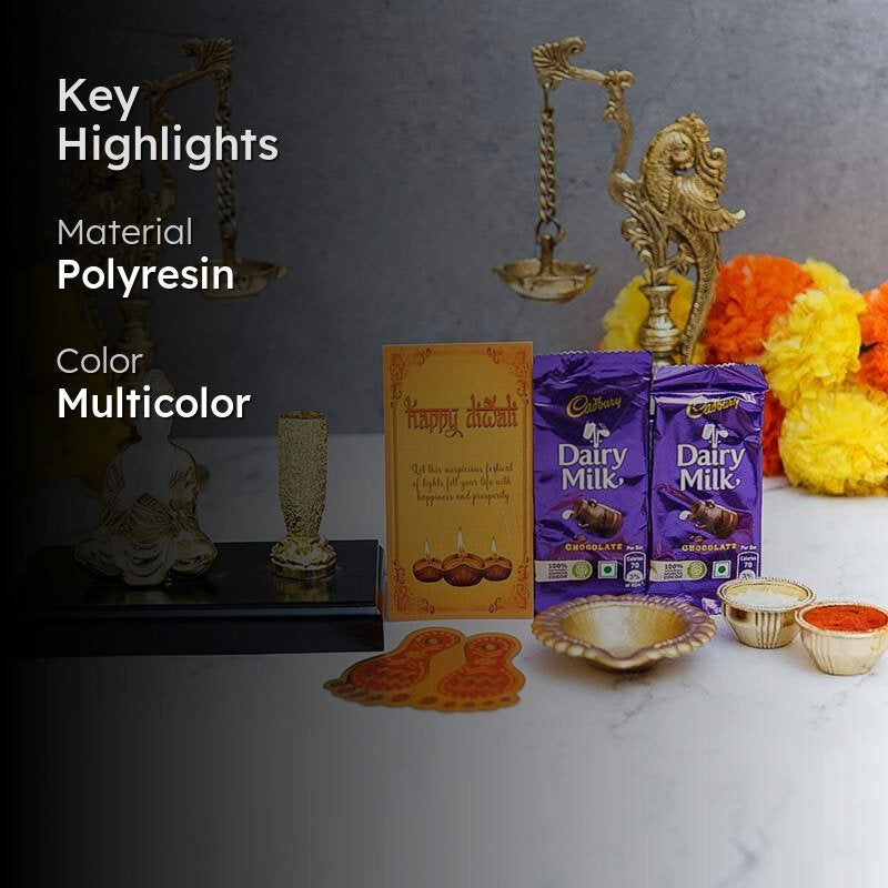 Buddha Penstand Diwali Gift Set media 2