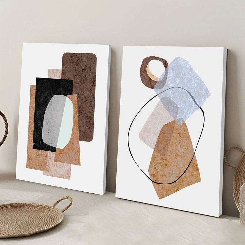 Toria Abstract Wall Art - Set of Two
