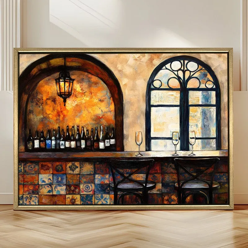 Buttressed Canvas Wall Painting With Frame media 4