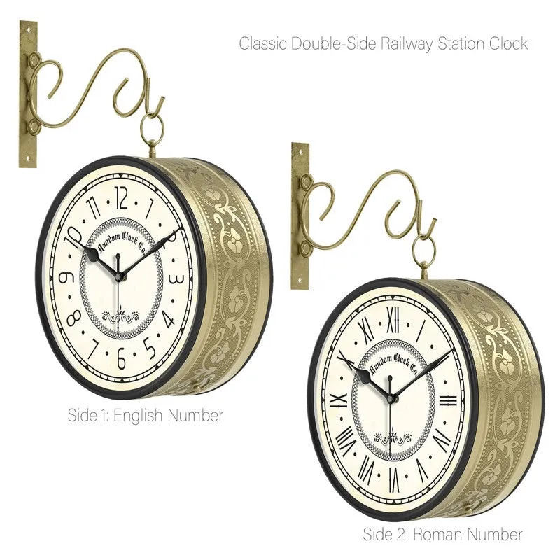 Queenshire Double Sided Wall Clock media 4