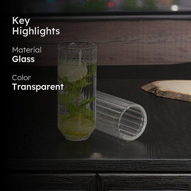 Pavira Drinking Glass(290 mL) - Set Of Two media 2