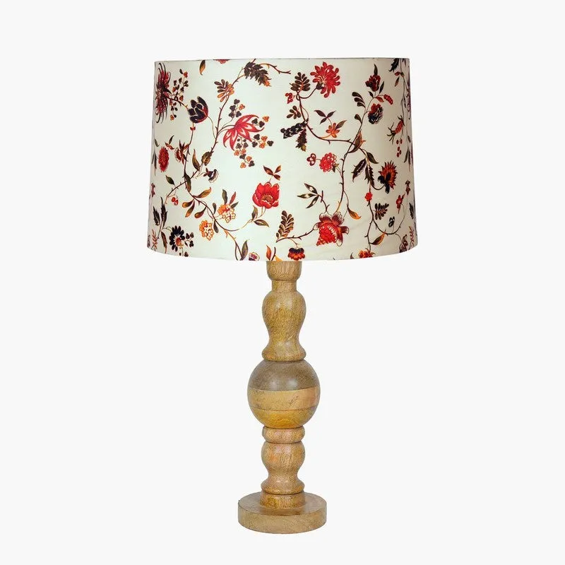 GlowHaven Versatile Wooden Table Lamp - Multicolor media 3