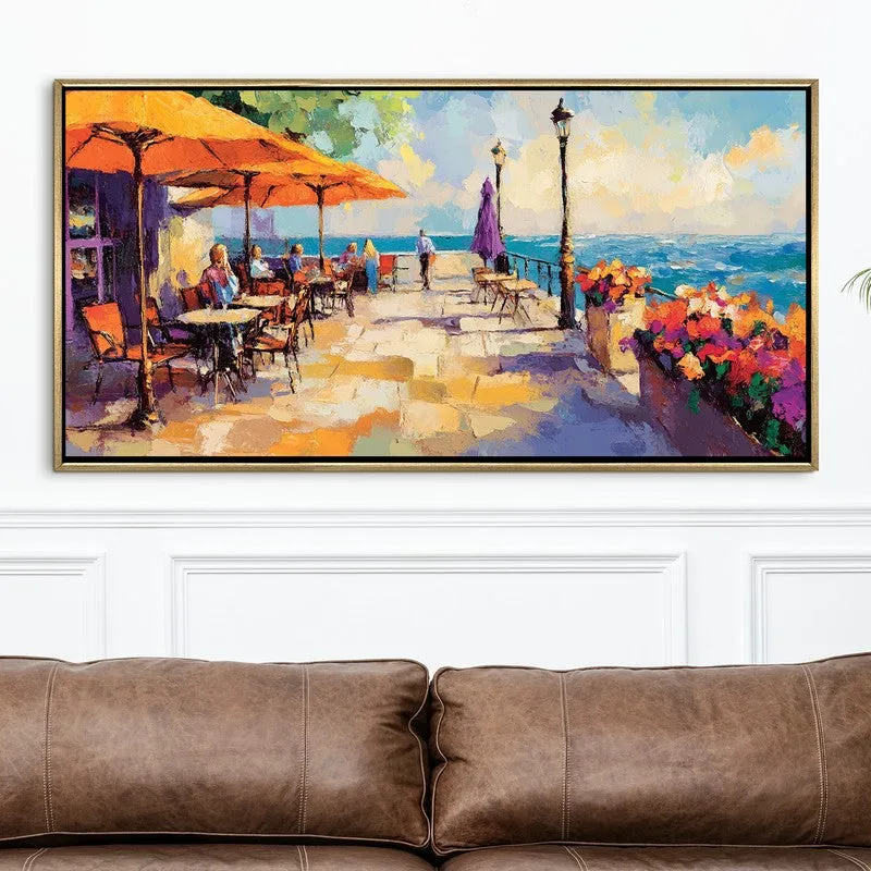 Saltlight Canvas Wall Painting With Frame media 4