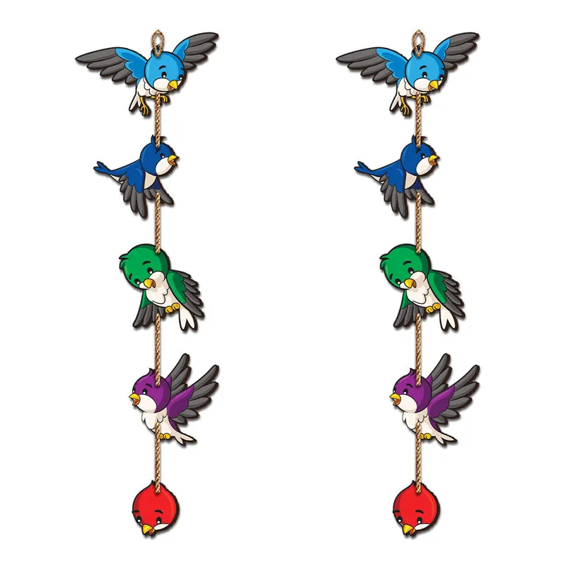 Flight Of Joy MDF Wall Hanging - Set Of Two media 3