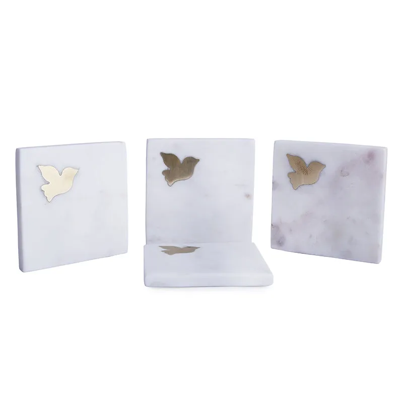 Corsica Wings Marble Coaster - Set Of Four media 5