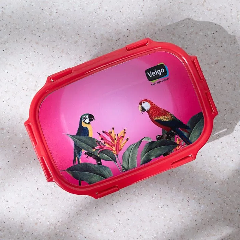Tropic Trove Pink Lunch Box (775/150 mL) - Two Piece Set media 5