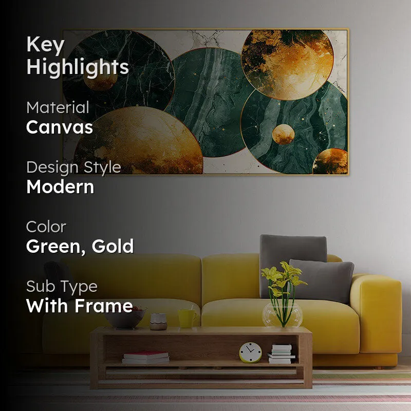 Heavenly Spheres Canvas Wall Painting media 2