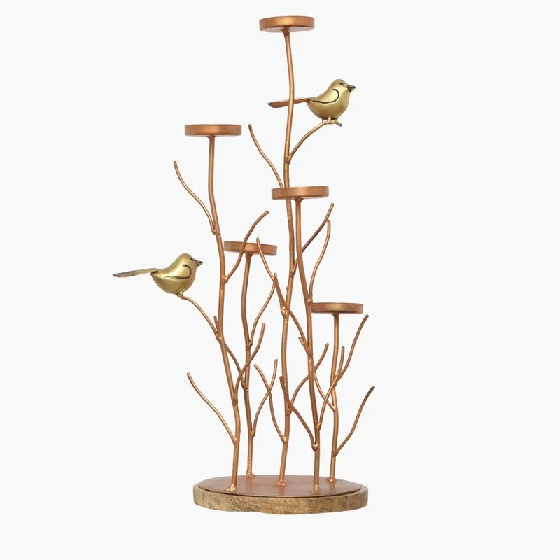 Twilight Branch Metal Showpiece - Copper media 4
