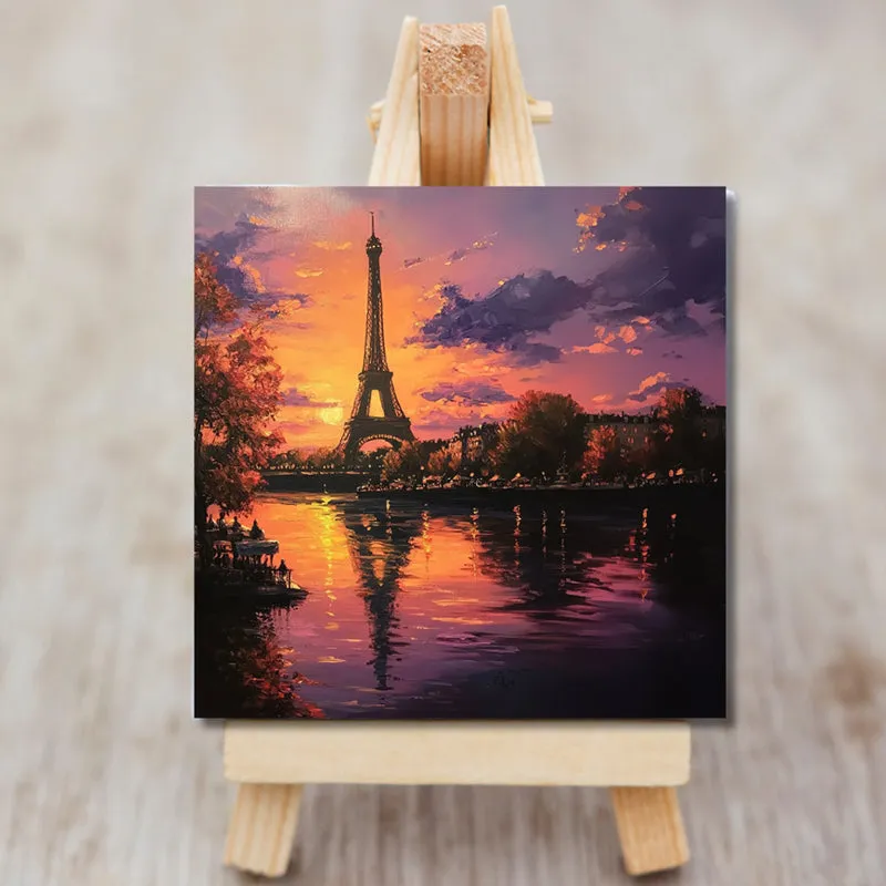 Eiffel Sunsets Showpiece media 3