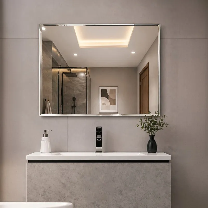 AquaGlow Glass Bath Mirror media 7